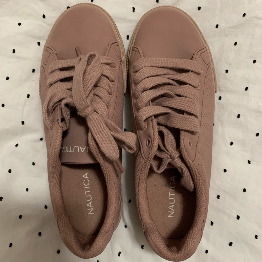 NAUTICA PALE PINK SNEAKERS